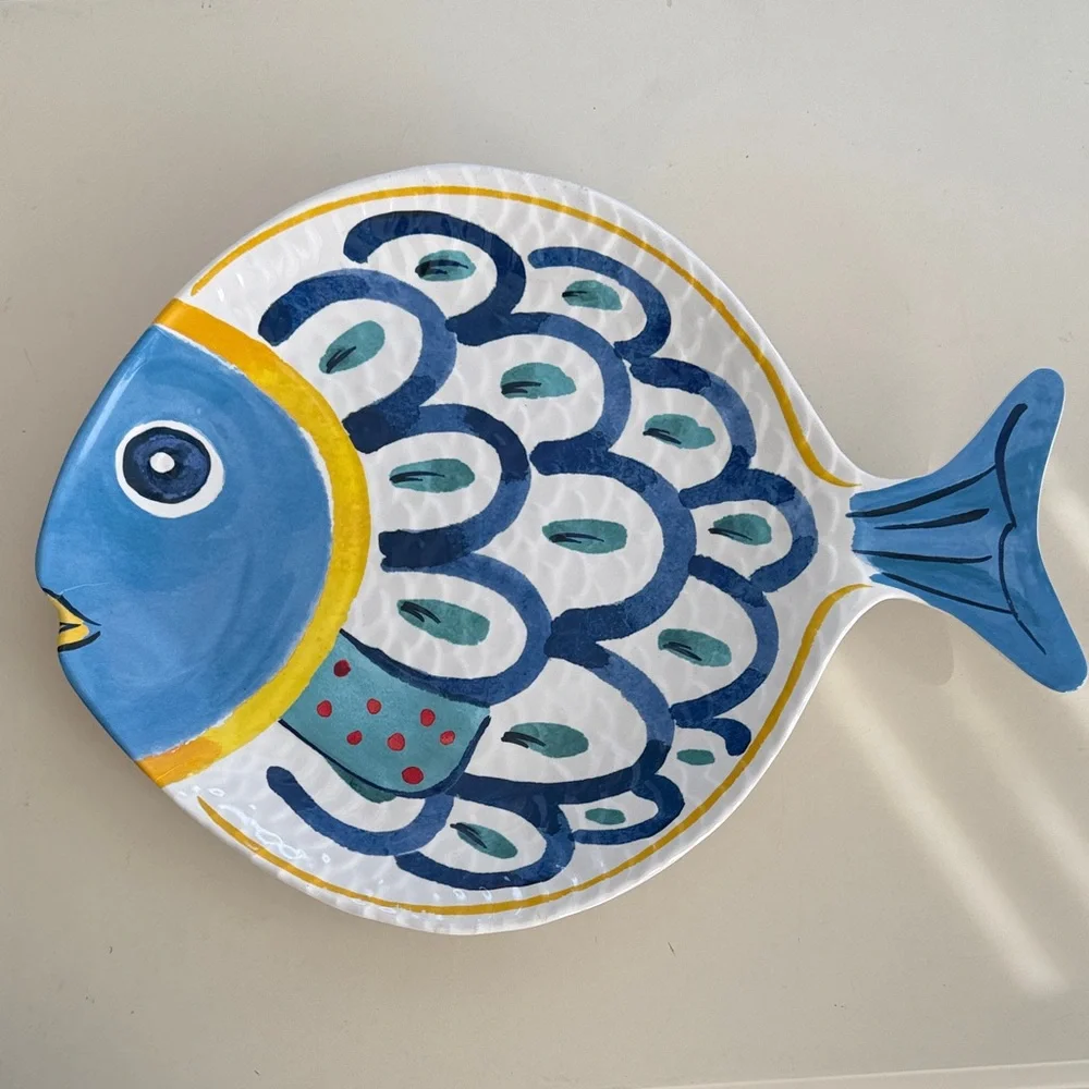 Melamine Fish Serving Plates